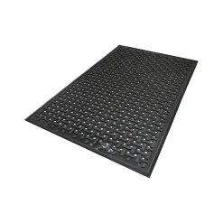 Floor Mats<M + A Matting M+A Matting Comfort Flow Anti-Fatigue Mat, 56" x 34 Black (420135900)
