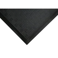 Floor Mats<M + A Matting M+A Matting Cushion Station Anti-Fatigue Mat, 2.04' x 3.17', Black (370023000)