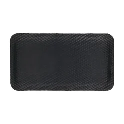 Floor Mats<M + A Matting M+A Matting Hog Heaven 7/8" Indoor Mat, 60" x 36", Black (422000035)