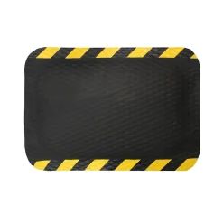 Floor Mats<M + A Matting M+A Matting Hog Heaven Anti-Fatigue Mat, 2.67' x 4.83', Black (423235100)