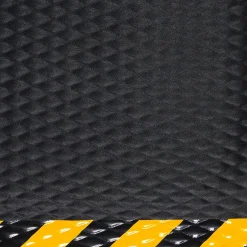 Floor Mats<M + A Matting M+A Matting Hog Heaven Anti-Fatigue Mat, 2.67' x 4.83', Black (423235100)