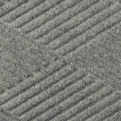 Floor Mats<M + A Matting M+A Matting WaterHog Max Diamond Classic Mat, Universal Cleated, 3' x 5', Grey Ash (22957335070)