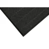 Floor Mats<M + A Matting M+A Matting WaterHog Max Herringbone Classic Mat, Smooth, 3' x 10', Black Smoke (224000000000)