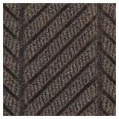 Floor Mats<M + A Matting M+A Matting WaterHog Max Herringbone Classic Mat, Smooth, 3' x 10', Chestnut Brown (224075000000)