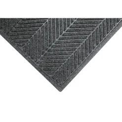 Floor Mats<M + A Matting M+A Matting WaterHog Max Herringbone Fashion Mat, Universal Cleated, 3' x 5', Grey Ash (22417335070)
