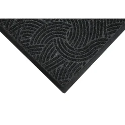 Floor Mats<M + A Matting M+A Matting WaterHog Plus Indoor Mat, 2.92' x 9.67', Black Smoke (18570310090)