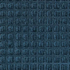 Floor Mats<M + A Matting M+A Matting WaterHog Squares Fashion Mat, Universal Cleated, 6' x 8', (2806168070) Navy