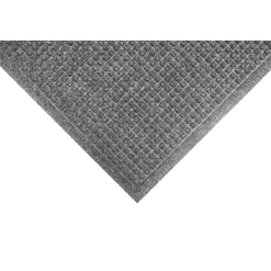 Floor Mats<M + A Matting M+A Matting WaterHog Squares Fashion Mat, Universal Cleated,3' x 20', Medium Grey (28057320070) Light Gray