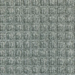 Floor Mats<M + A Matting M+A Matting WaterHog Squares Fashion Mat, Universal Cleated,3' x 20', Medium Grey (28057320070) Light Gray
