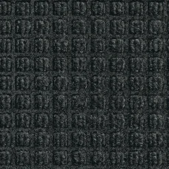 Floor Mats<M + A Matting M+A Matting WaterHog Squares Fashion Mat, Universal Cleated, 3' x 5', (2805435070) Charcoal