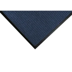 Floor Mats<M + A Matting M+A Matting WaterHog Squares Classic Mat, Universal Cleated, 3' x 5', Navy (2006135070)