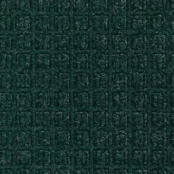 Floor Mats<M + A Matting M+A Matting WaterHog Squares Classic Mat, Universal Cleated, 6' x 8', Evergreen (2005968070)