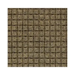 Floor Mats<M + A Matting M+A Matting WaterHog Squares Classic Mat, Universal Cleated, 4' x 6', camel (2005046070)