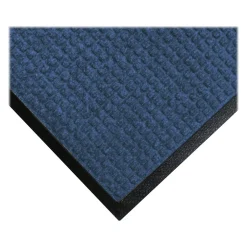 Floor Mats<M + A Matting M+A Matting WaterHog Squares Classic Mat, Universal Cleated, 4' x 6', Medium Blue (2005646070)