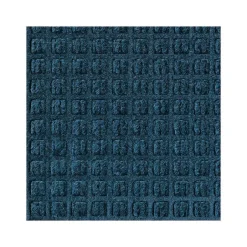 Floor Mats<M + A Matting M+A Matting WaterHog Squares Classic Mat, Universal Cleated, 2' x 3', Navy (2006123070)