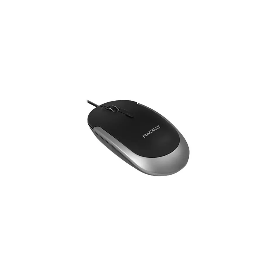 Macally Optical USB Mouse, Black/Space Gray (UCDYNAMOUSESG)* Mice