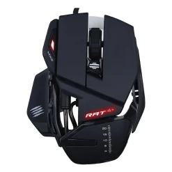Mad Catz R.A.T. 4+ Optical Gaming Mouse, Black (MR03MCINBL000-0)* Ergonomic Mice
