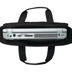 Manhattan Laptop Notebook, Black Polyester (438889)