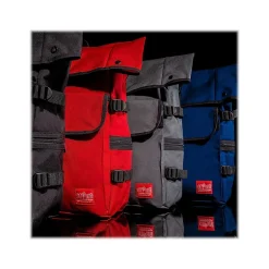 Manhattan Portage Silvercup Backpack, Red (1236 RED)
