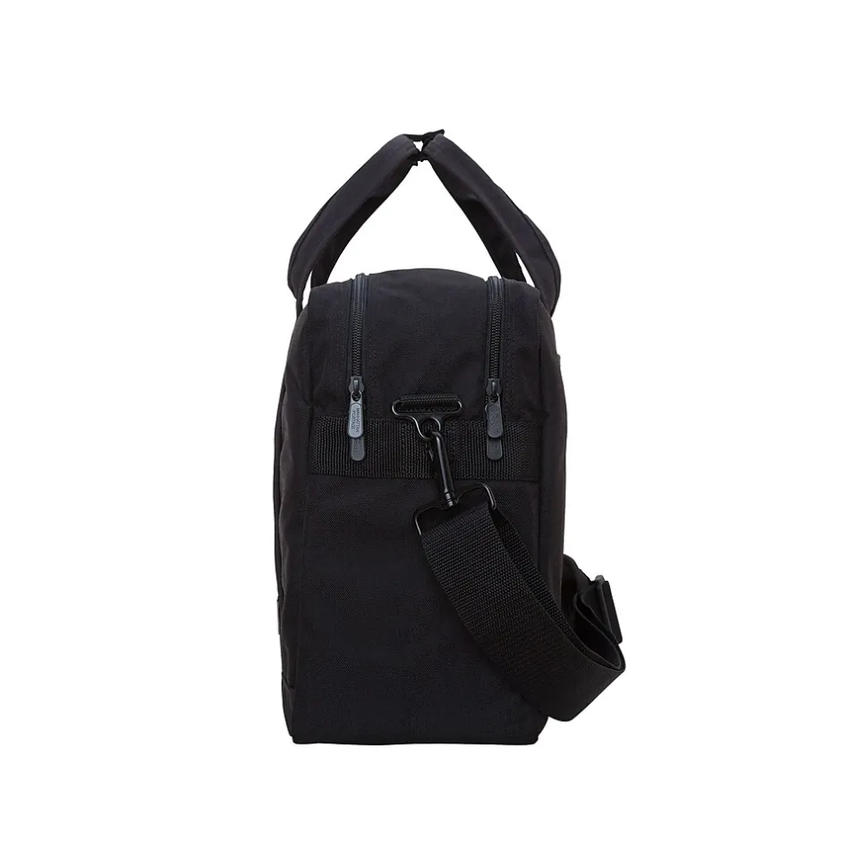 Manhattan Portage Yorkville 15" Fabric Laptop Bag, Black (1628-BL BLK) New