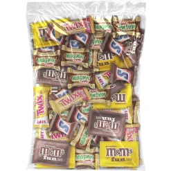 Chocolate<Mars Chocolate Favorites Minis Candy Bars, Assorted, 62.6 oz. (220-00016)