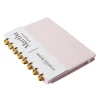 Martha Stewart Customizable Notebook, 6.38" x 9", Unruled, 60 Sheets, Blush (MS107U) Outlet