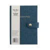 Martha Stewart Password Book, 4" x 5.5", Ruled, 72 Sheets, Navy (MS110H) Outlet