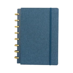 Martha Stewart 1-Subject Customizable Notebook, 6.38" x 9", Narrow Ruled, 60 Sheets, Blue (MS110P) Hot