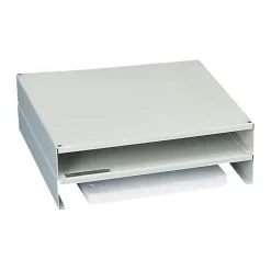 Martin Yale Mead-Hatcher Stackable Monitor Riser, Gray/Silver (21202)* Monitor Mounts & Stands