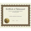 Discount Stock Achievement Certificates, 8.5" x 11", Ivory, 6/Pack (930100) Awards & Certificates