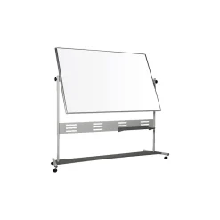 Outlet Evolution Lacquered Steel Dry-Erase Whiteboard, Aluminum Frame, 6' x 4' (QR5507) Dry Erase