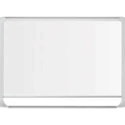 Clearance ® Gold Ultra™ 48" x 96" x 7/10" Steel Magnetic Dry Erase Boards, White (MVI210205) Dry Erase
