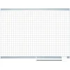 Clearance Gold Ultra Magnetic Lacquered Steel Planning Board, Aluminum Frame, 6' x 4' (MA2747830) Dry Erase