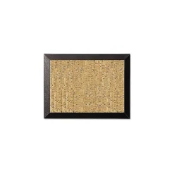 New Kamashi Cork Bulletin Board, Black Frame, 3' x 2' (SF0722581012) Bulletin