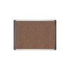 Outlet ® Tech Cork Board, 36" x 48", Silver and Black Frame (BVCMVI050501) Bulletin