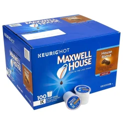 Keurig K-Cups<Maxwell House House Blend Coffee Keurig® K-Cup® Pods, Medium Roast (220-00683)