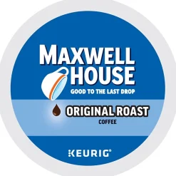 Keurig K-Cups<Maxwell House Original Roast Coffee Keurig® K-Cup® Pods, Medium Roast, 24/Box (5469)