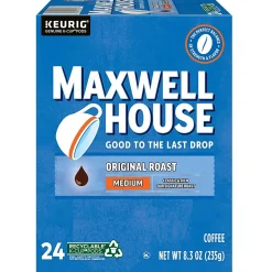 Keurig K-Cups<Maxwell House Original Roast Coffee Keurig® K-Cup® Pods, Medium Roast, 24/Box (5469)