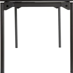 Hot Maxx Legroom Wood Folding Table 30x72, Gray Folding Tables