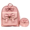 Backpacks<McKlein ACADIA Mini Bow Backpack with Coin Purse, Pink (99719)