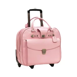 McKlein DENALI 15" Leather Laptop Bag, Pink (99709) Sale