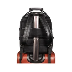 Backpacks<McKlein Oakland U Series Laptop Backpack, Solid, Black (78795)