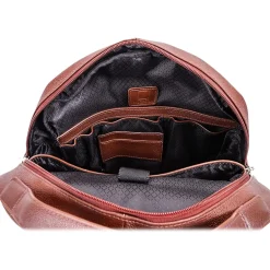 Backpacks<McKlein Oakland U Series Laptop Backpack, Solid, Brown (18794)