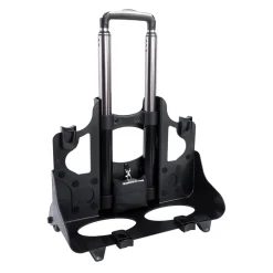 McKlein S Series Laptop Rolling Briefcase, Black Leather (15705)