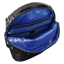 Backpacks<McKlein U Series East Side Laptop Backpack, Black Leather (18875)