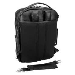 Backpacks<McKlein U Series East Side Laptop Backpack, Black Leather (18875)