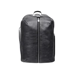 Backpacks<McKlein U Series Englewood Laptop Backpack, Black Leather (18895)