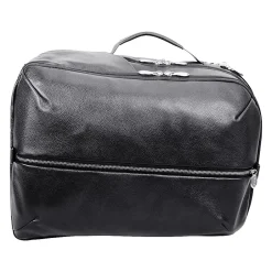 McKlein U Series Englewood Laptop Backpack, Black Leather (78895)