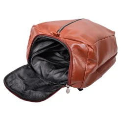McKlein U Series South Shore Laptop Backpack, Brown Leather (18884)