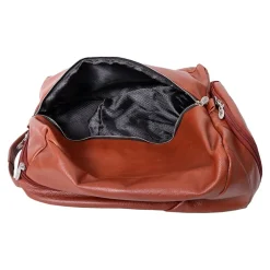 McKlein U Series South Shore Laptop Backpack, Brown Leather (18884)